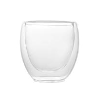 Conjunto de Copos Lyor Modern para Café com Parede Dupla em Vidro Borossilicato 80ml – 2 Peças - 3