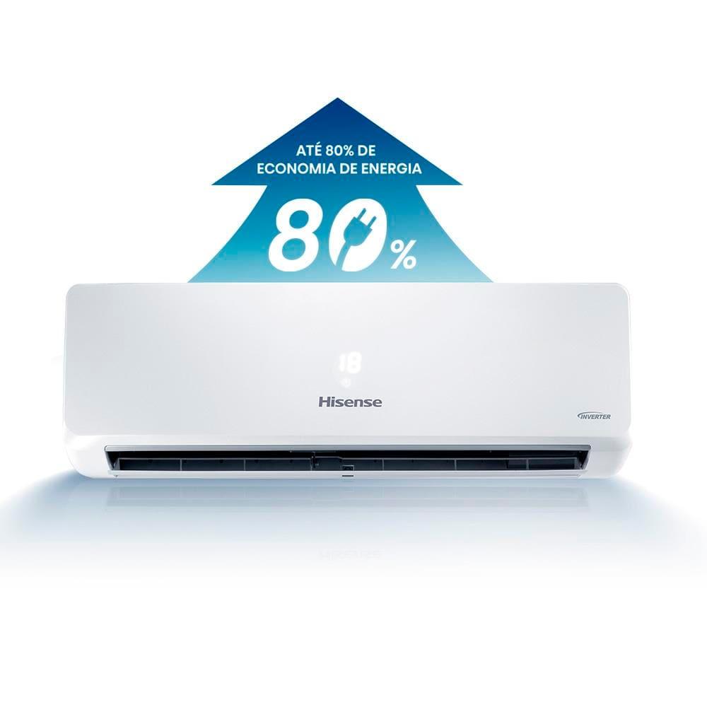 Ar-Condicionado Split Hisense Hi-Wall Inverter 9.000 BTUs Wi-Fi R-32 Frio - 220V - 2