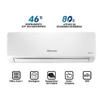 Ar-Condicionado Split Hisense Hi-Wall Inverter 9.000 BTUs Wi-Fi R-32 Frio - 220V - 3