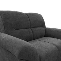 Sofá 2 Lugares Cama inBox Mourato com 140cm de Largura e Revestido em Bouclé