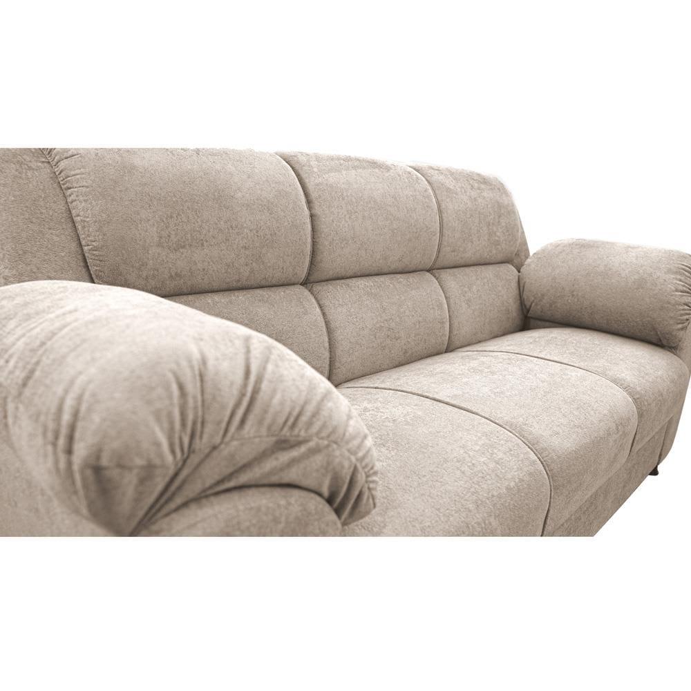 Sofá 3 Lugares Cama inBox Paris com 202cm de Largura e Revestido em Bouclé - 3