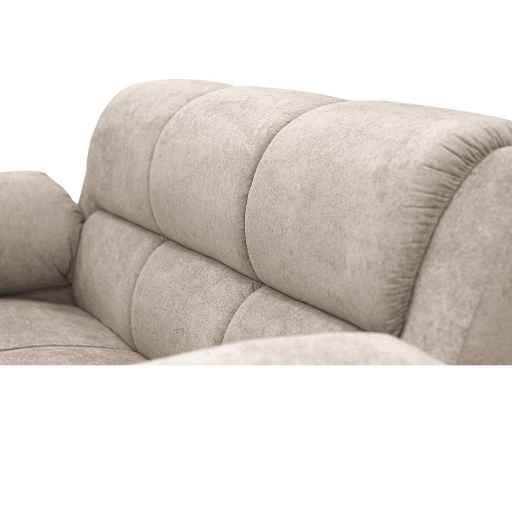 Sofá 3 Lugares Cama inBox Paris com 202cm de Largura e Revestido em Bouclé - 4