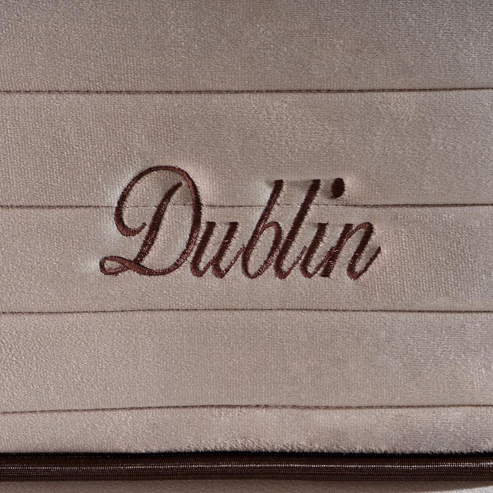 Colchão King Size Hellen Dublin com Molas Ensacadas e Espuma D33 28x193x203cm - Bege - 5