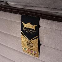 Colchão King Size Hellen Dublin com Molas Ensacadas e Espuma D33 28x193x203cm - Bege