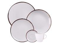 Aparelho de Jantar 20 peças Tramontina Canyon Porcelana Marmorizada - 5