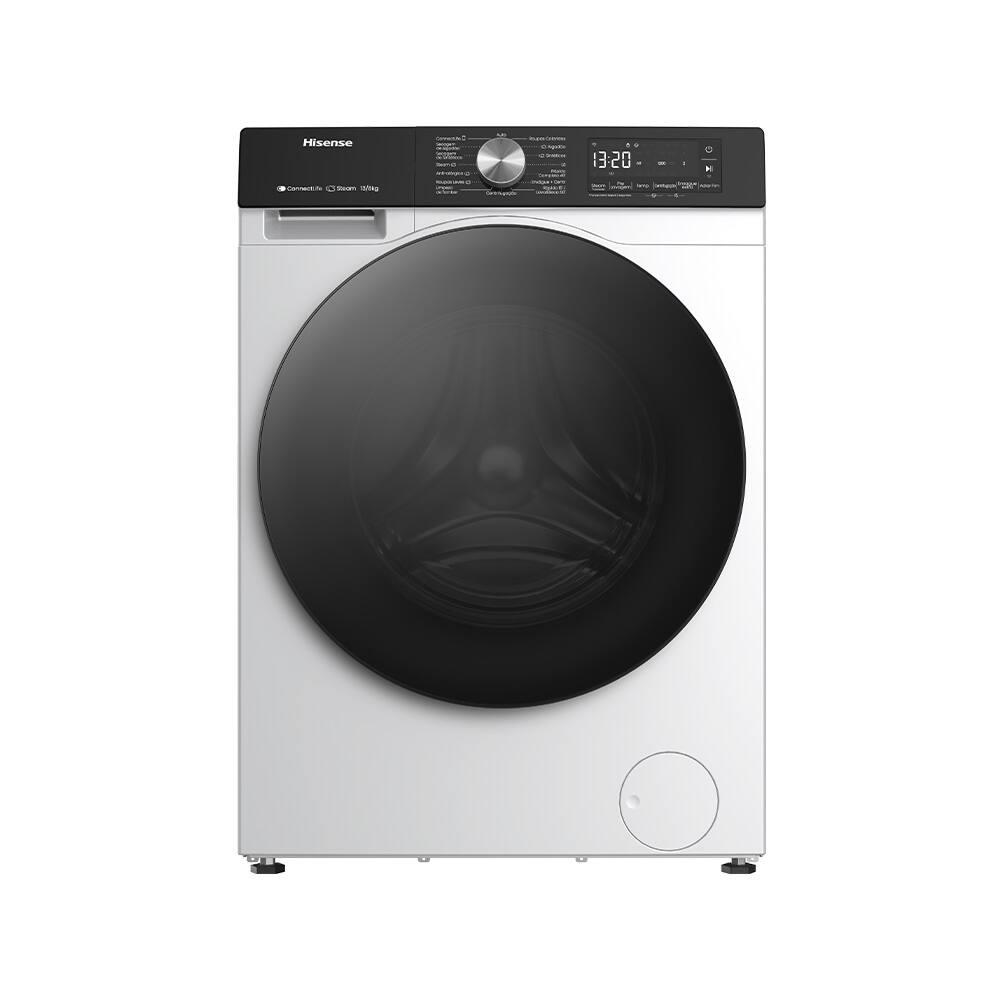 Lava e Seca Hisense Steam WD3S13 13kg/8k Inverter Wi-Fi 13 Programas de Lavagem 3 de Secagem Branca - 5
