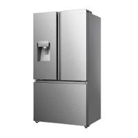 Geladeira Hisense French Door RF-79W Frost Free com Tecnologia Inverter, Super Cool e Super Freeze 536L - Inox - 2
