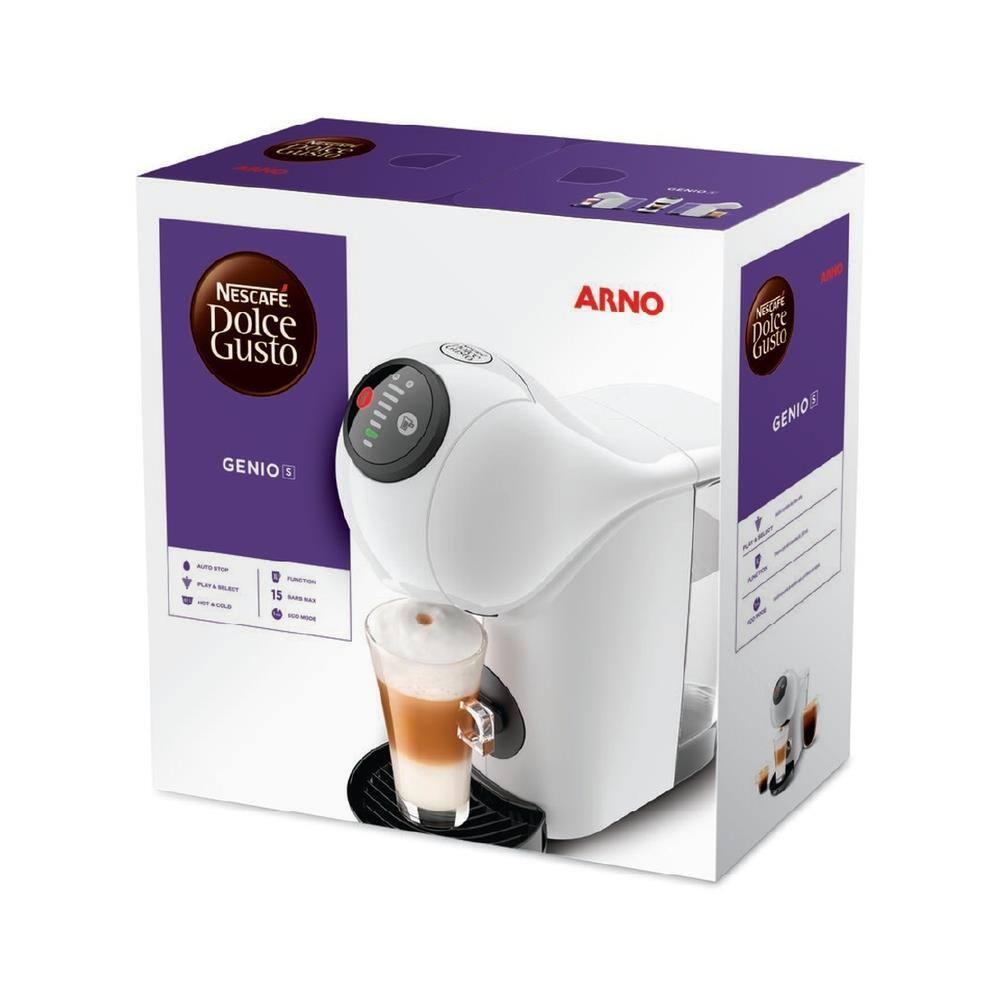 Máquina de Café Arno Nescafé Dolce Gusto Genio Basic DGS1 Multi bebidas, Digital e Automática - Branca - 8