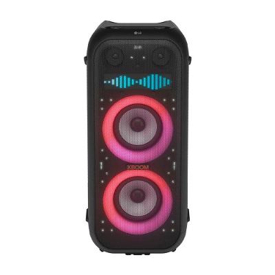 Caixa de Som Amplificada LG Partybox XBOOM XL9T IPX4 Bivolt com Bluetooth, Alça de transporte e Display LED 1.000W RMS - Preta