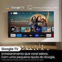 Smart TV 50" UHD 4K QLED Hisense 50Q6N Google TV com HDR10+ Dolby Atmos Sports Mode Game Mode Plus Compatível com Alexa - 9
