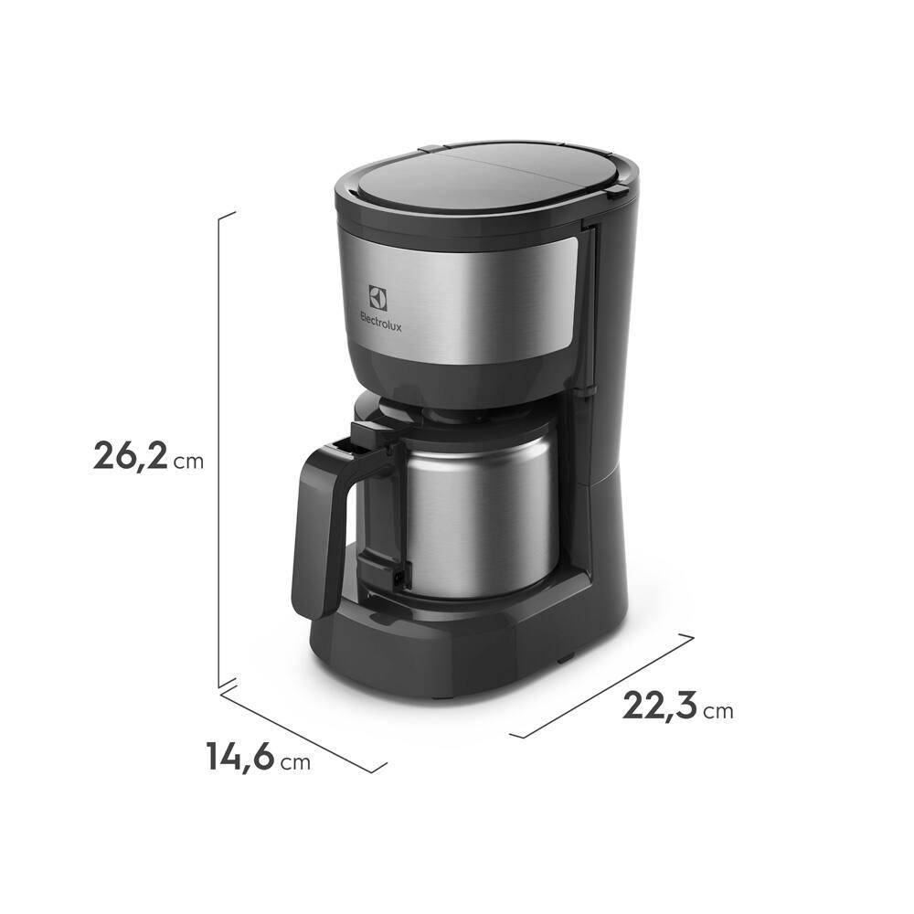 Cafeteira Elétrica Electrolux Efficient ECM12 15 Xícaras - Granite Gray – 600ml - 5