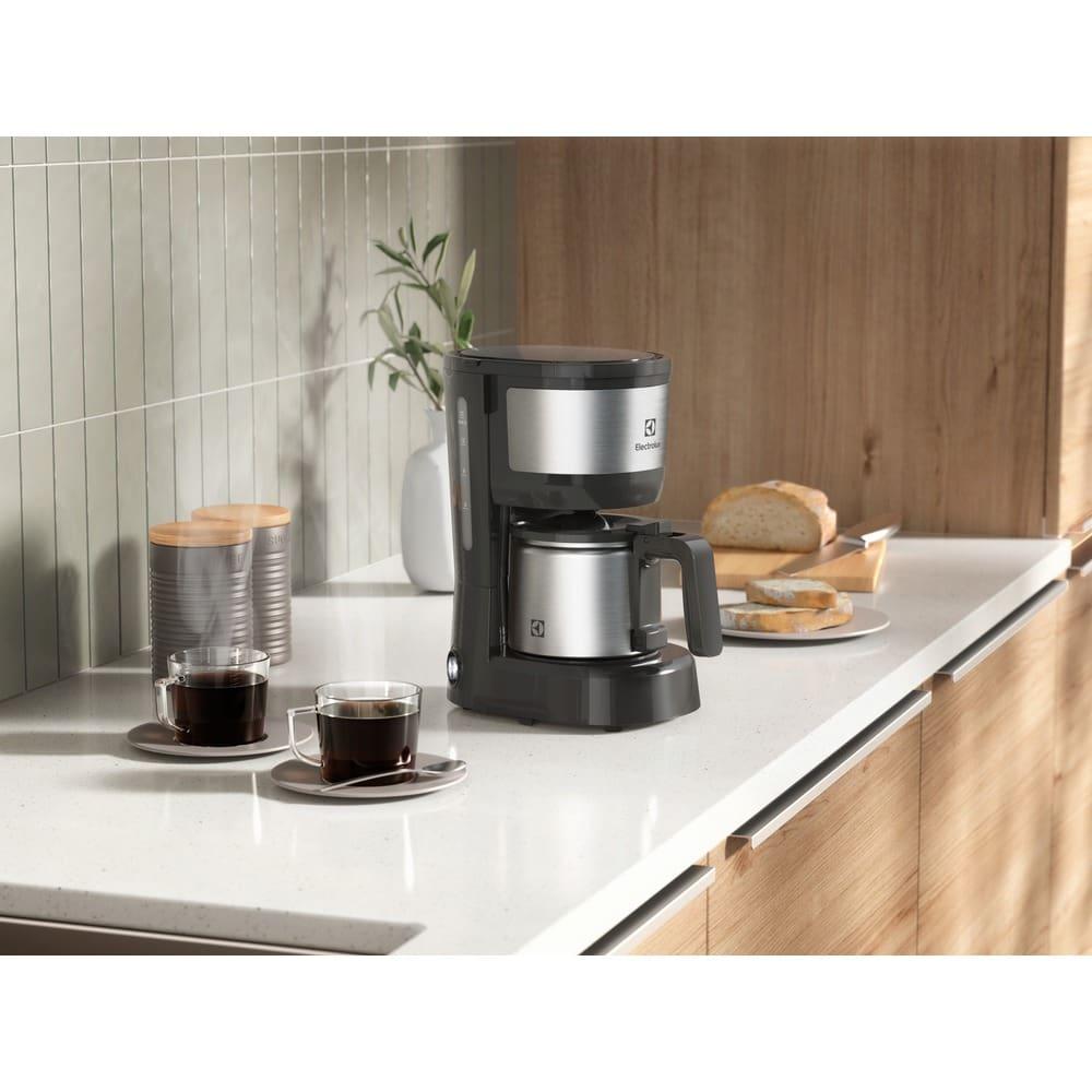 Cafeteira Elétrica Electrolux Efficient ECM12 15 Xícaras - Granite Gray – 600ml - 6