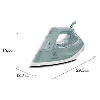 Ferro de Passar a Vapor e a Seco Electrolux Experience Care ESI51 com PowerVapour, Base Glissium, Spray de Água e Vapor Vertical – Verde Claro - 6