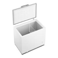 Freezer Horizontal Electrolux HI330 com Tecnologia Inverter, Pés com Rodízio, Gás Refrigerante R600a e Degelo Manual Branco - 314 litros