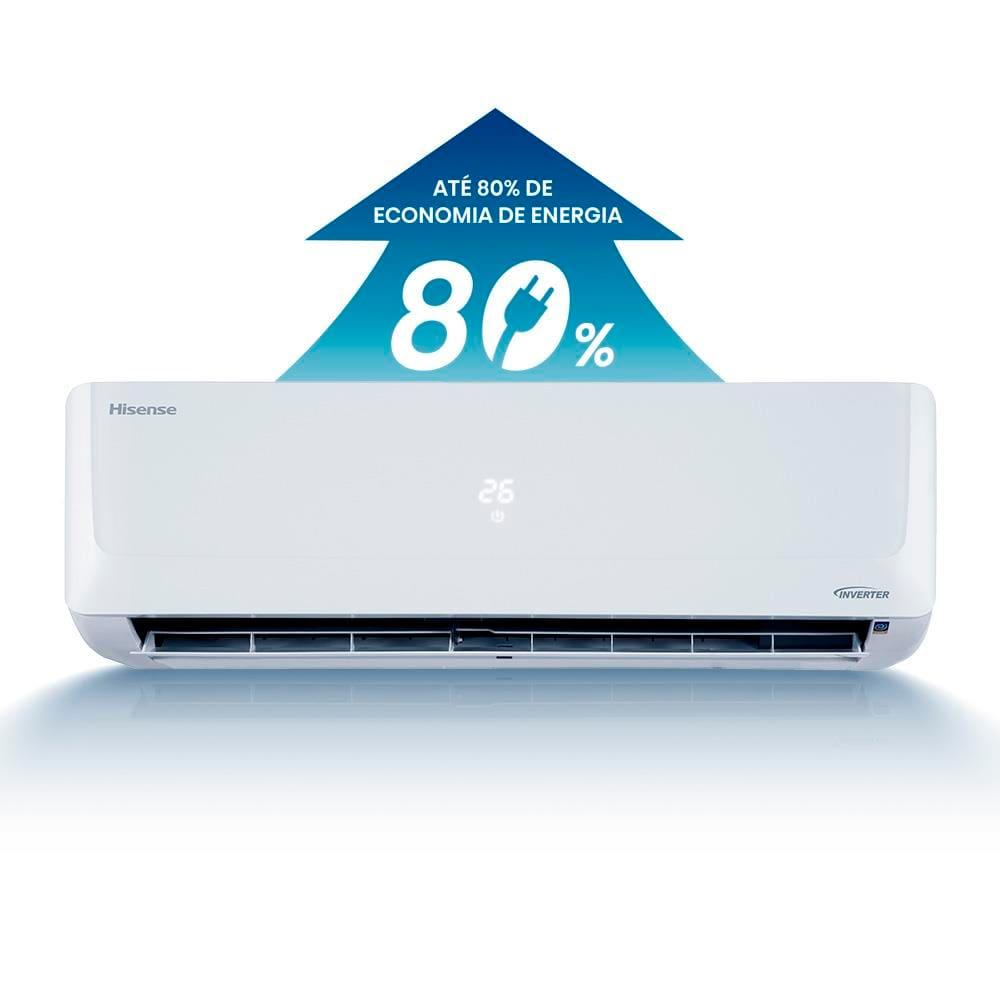 Ar-Condicionado Split Hisense AS-09UW2RLD com Tecnologia Inverter 9.000 BTUs Quente/Frio 220V – Branco - 4