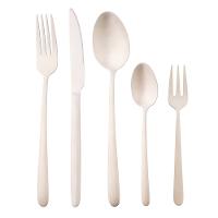 Faqueiro Wolff Viena em Aço Inox Champanhe Fosco - 30 Peças - 1