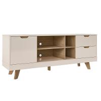 Rack Michigan Artely com 2 gavetas e 4 nichos para TVs de até 65 polegadas - 2