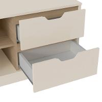 Rack Michigan Artely com 2 gavetas e 4 nichos para TVs de até 65 polegadas - 5