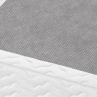 Base Box Queen Size Americanflex Topázio com Revestimento em Tecido Malha 37x158x198cm - Branco - 3