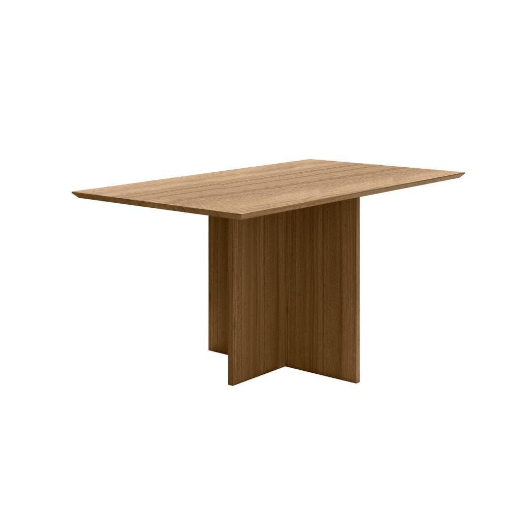 Mesa de Jantar Retangular Poliman Helo com 6 Cadeiras Revestidas em Suede - 160 cm de Largura - 3