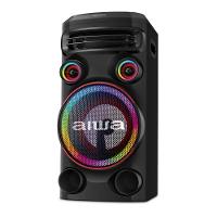 Torre de Som Aiwa T1W-02 com Bluetooth, Iluminação RGB e Entrada USB - 1600W RMS - Bivolt - 1