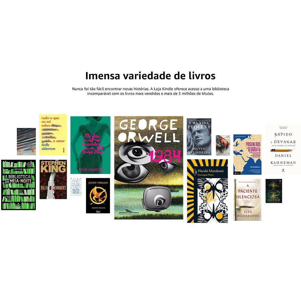 E-Reader Kindle 11ª Geração Amazon com 16GB, Luz integrada e Wi-Fi - Verde - 6