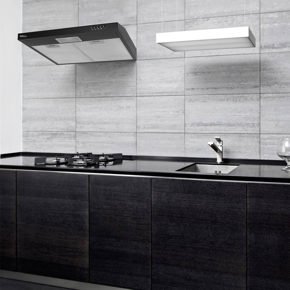 Depurador e Exaustor de Ar Philco Slim PDR60P Preto com 3 Velocidades – 60cm - 6