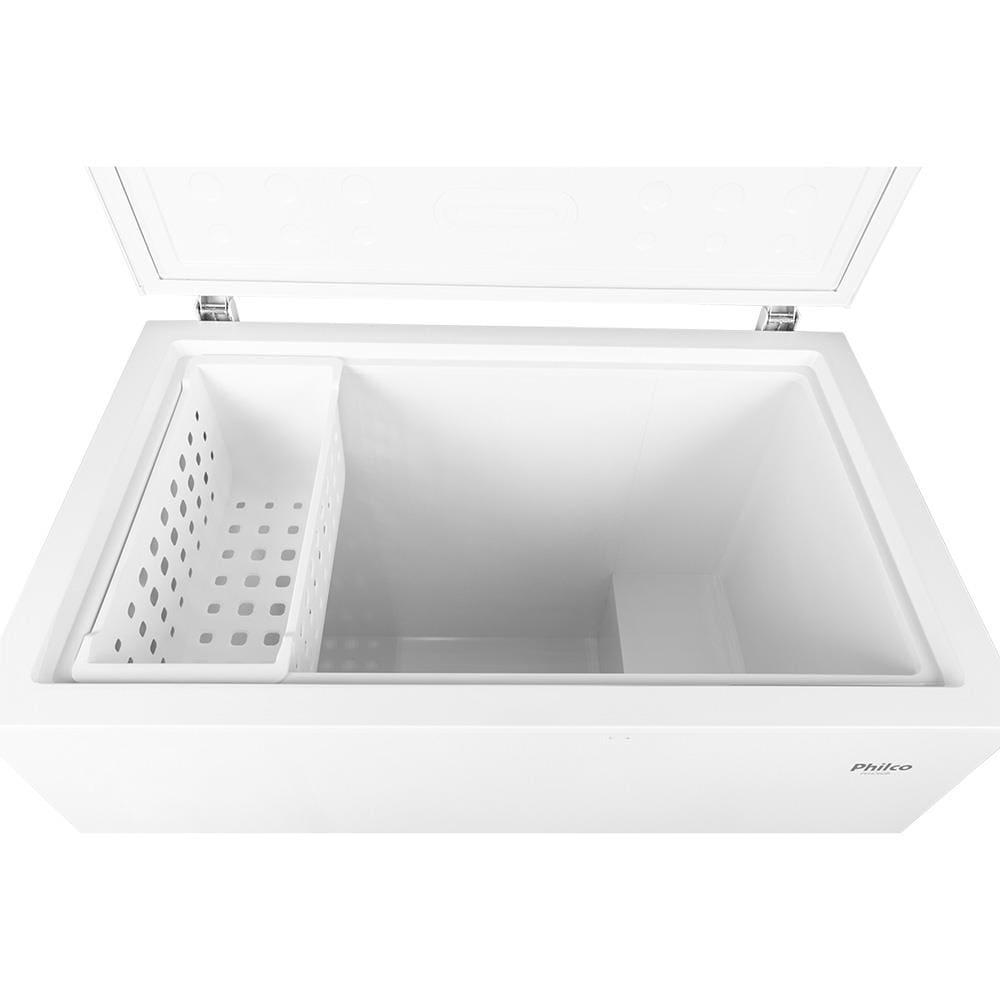 Freezer Horizontal Philco PFH260B Pés com Rodízio, 1 Porta, R600a e Degelo Manual Branco - 253 litros - 5