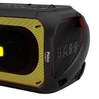 Caixa de Som Amplificada Philco Ex Bass PCX6700 Bluetooth Entrada Guitarra Microfone Controle Remoto Flash Light 650W - 9