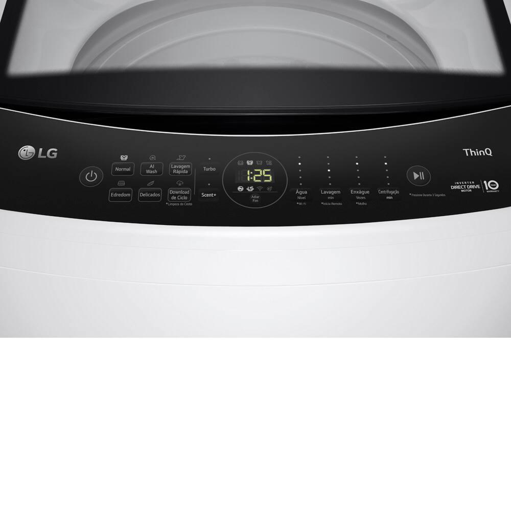 Lavadora de Roupas LG Automática WT16WV6 com Inteligência Artificial AIDD e Porta com Fechamento Suave 16kg - Branca - 3