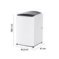Lavadora de Roupas LG Automática WT16WV6 com Inteligência Artificial AIDD e Porta com Fechamento Suave 16kg - Branca - 9
