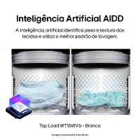 Lavadora de Roupas LG Automática WT16WV6 com Inteligência Artificial AIDD e Porta com Fechamento Suave 16kg - Branca - 10