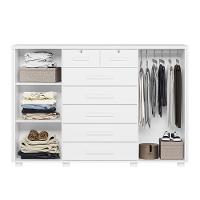 Cômoda Palumoveis Fontana com 7 Gavetas e 2 Portas – 160cm de Largura - 3