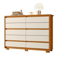 Cômoda Palumoveis Duetto com 10 Gavetas – 151cm de Largura - 3