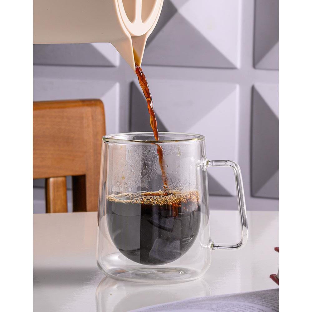 Conjunto com 2 Xícaras para Café Wolff com Parede Dupla - 180 ml - 4