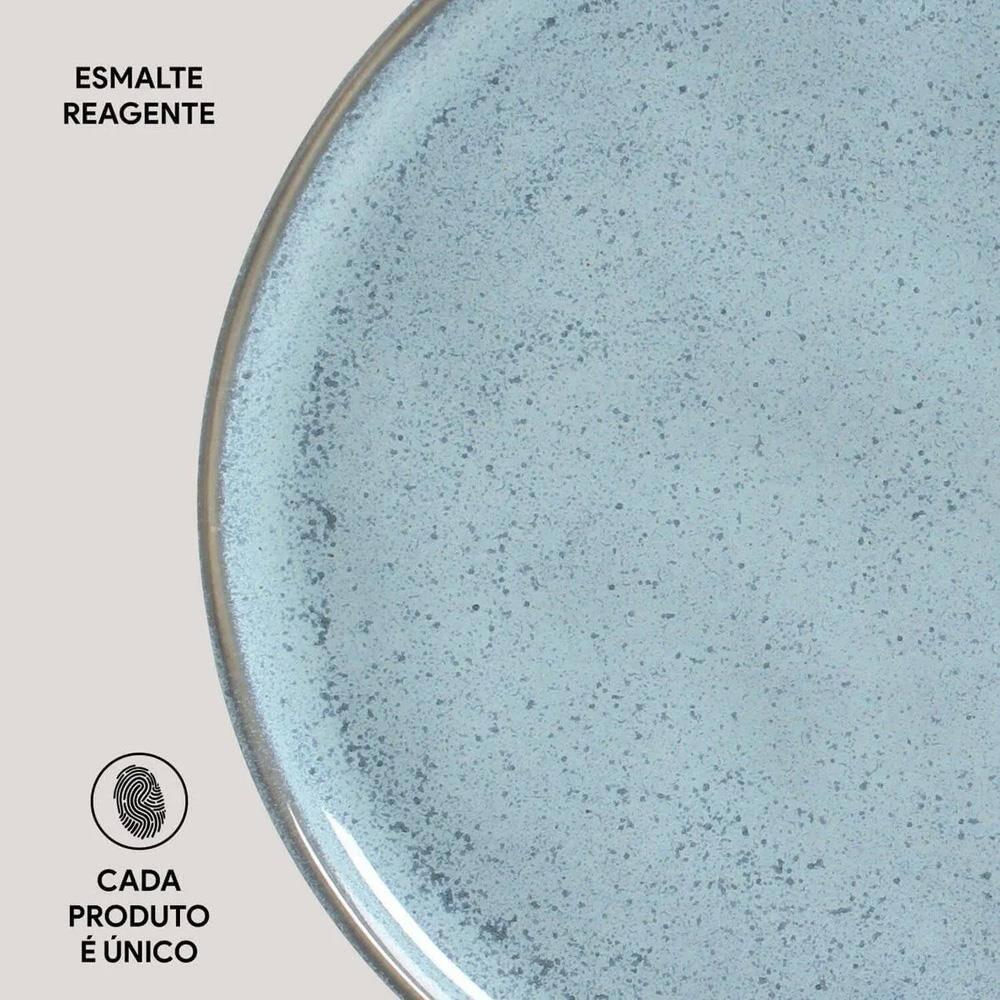 Conjunto de Pratos Rasos Porto Brasil Linhas Bio Breeze 27,5cm - 6 Peças - 4