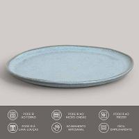 Conjunto de Pratos Rasos Porto Brasil Linhas Bio Breeze 27,5cm - 6 Peças - 3