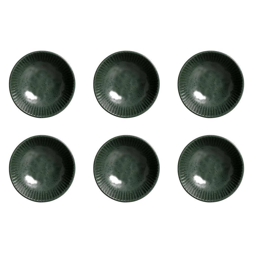 Conjunto de Cumbucas Porto Brasil Linhas Greenery 370ml - 6 Peças - 1