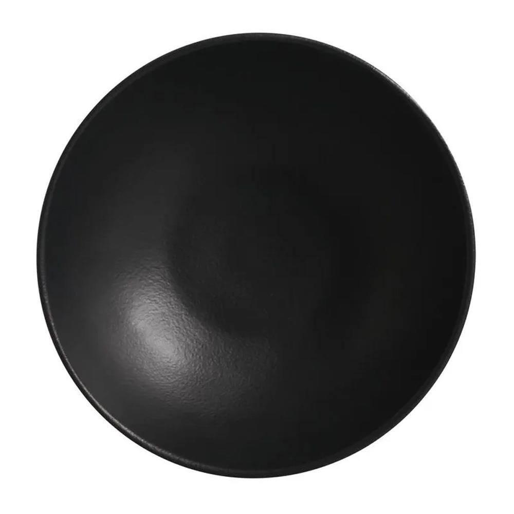 Bowl Médio Porto Brasil Orgânico em Stoneware Preto Matte - 1,9 litros - 1