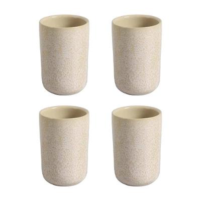Conjunto de Copos Porto Brasil Neo Stoneware Latte 110ml - 4 Peças