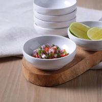 Conjunto de Ramequins Médios Porto Brasil Orgânico New White com 6 Peças 70ml – Branco - 2