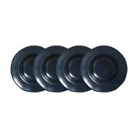 Conjunto de Pratos de Sobremesa Porto Brasil Orgânico Night Blue 250ml - 4 Peças - 1