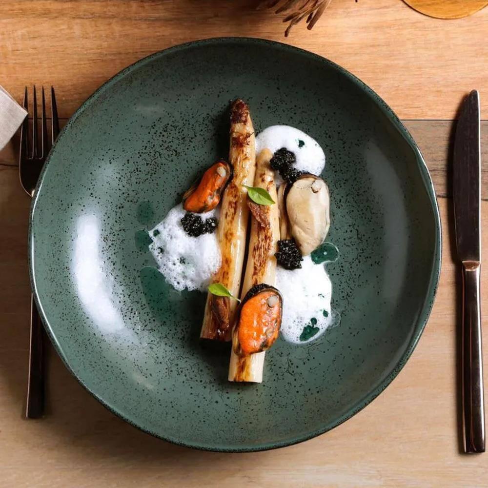 Conjunto de Pratos Fundos Porto Brasil Bio Greenery 1,1 litros - 6 Peças - 2