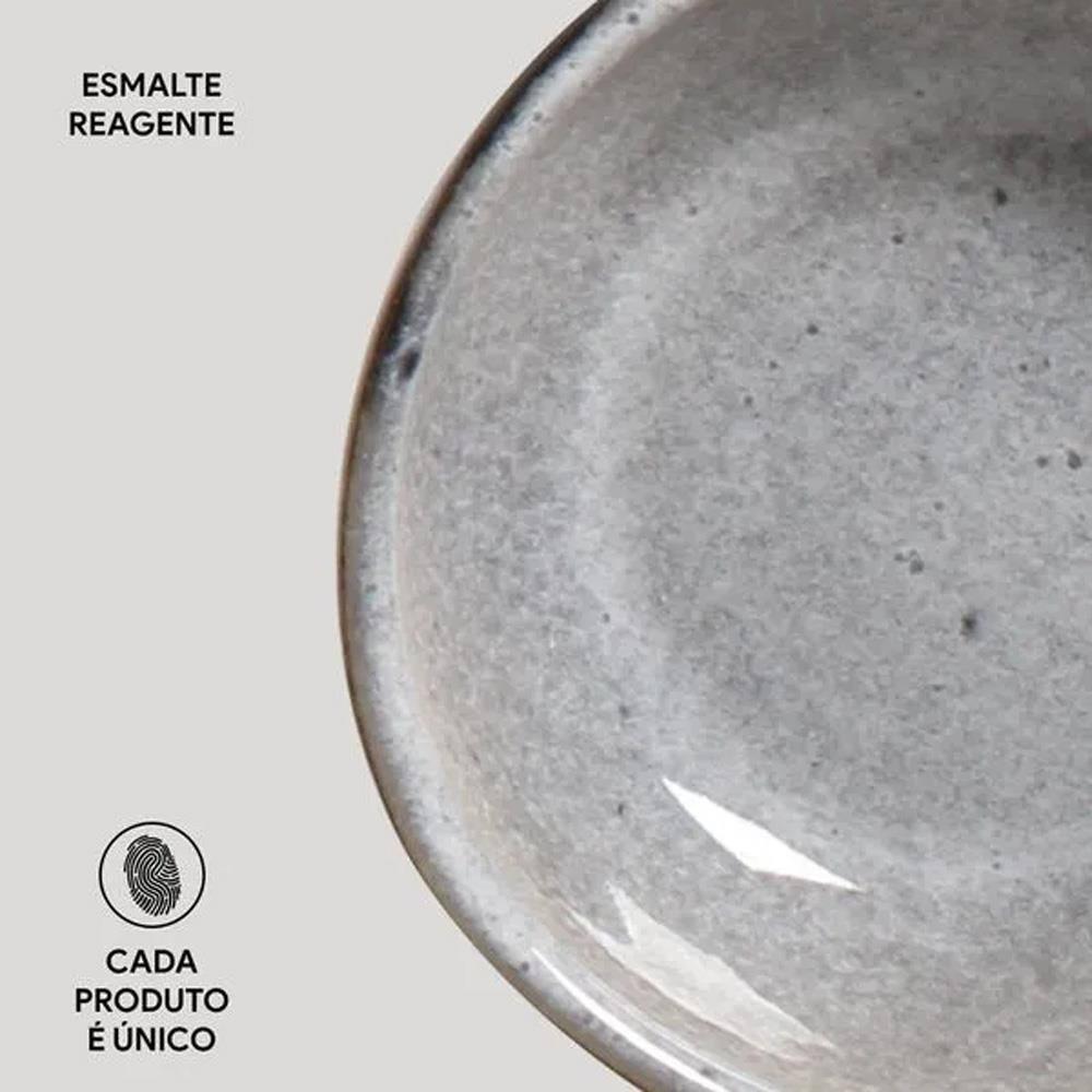 Conjunto de Ramequins Médios Porto Brasil Orgânico Dust com 6 Peças 70ml – Preto - 5