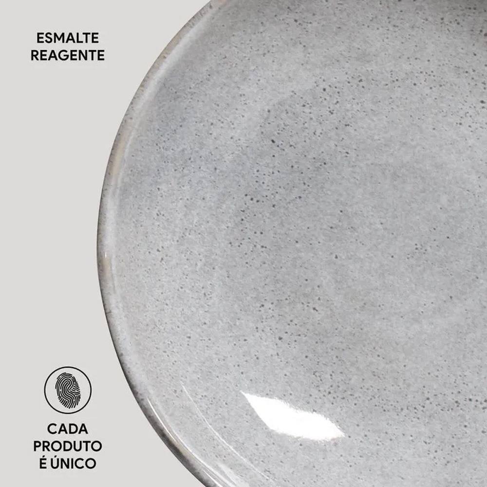 Conjunto de Pratos Fundos Porto Brasil Bio Dust 1,1 litros – 6 Peças - 5