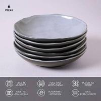 Conjunto de Pratos Fundos Porto Brasil Bio Dust 1,1 litros – 6 Peças