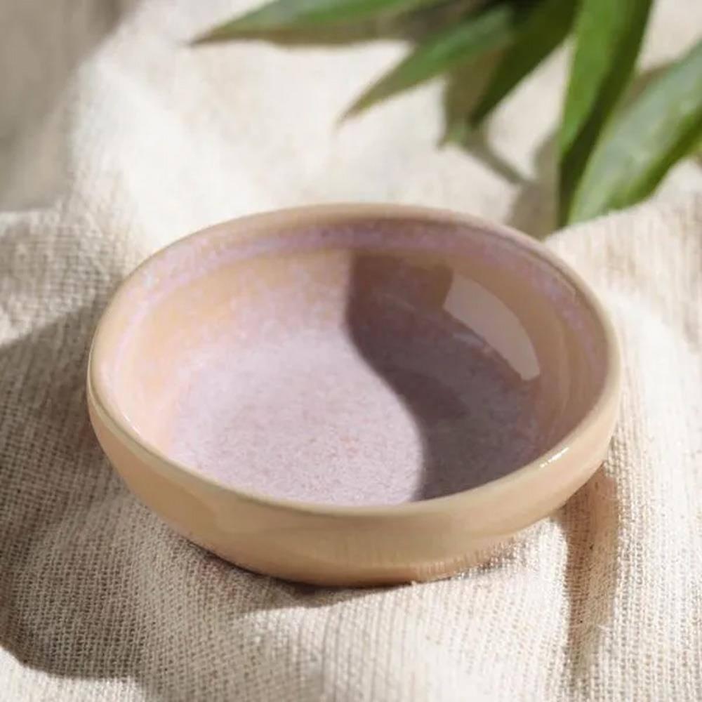 Conjunto de Ramequins Médios Porto Brasil Orgânico Litchi com 6 Peças 70ml – Rosa Claro - 2