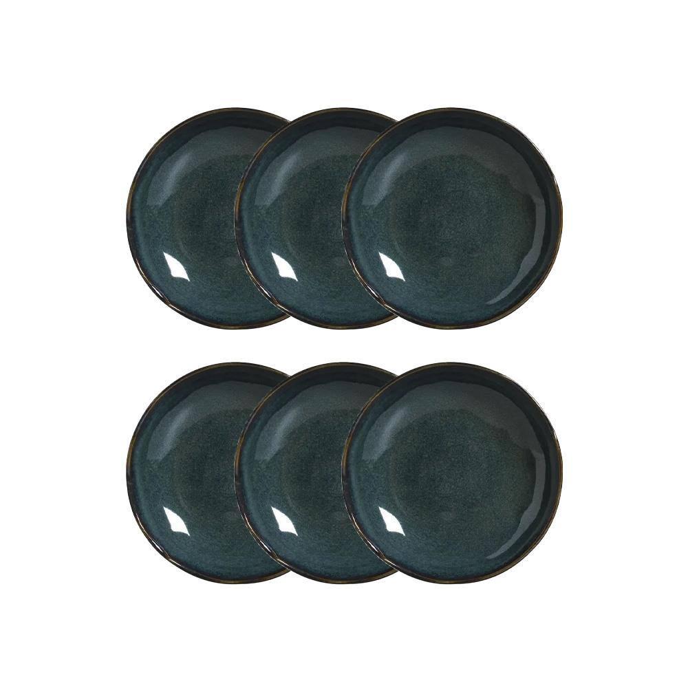 Conjunto de Pratos Fundos Porto Brasil Bio Oceano 830ml – 6 Peças - 1