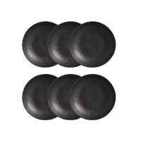 Conjunto de Pratos Fundos Porto Brasil Bio Preto Matte 1,1 litros – 6 Peças - 1