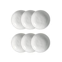 Conjunto de Pratos Fundos Porto Brasil Bio New White 1,1 litros – 6 Peças - 1